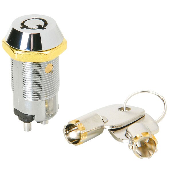 Main product image for On/Off Key Switch with 2 Barrel Keys 060-844